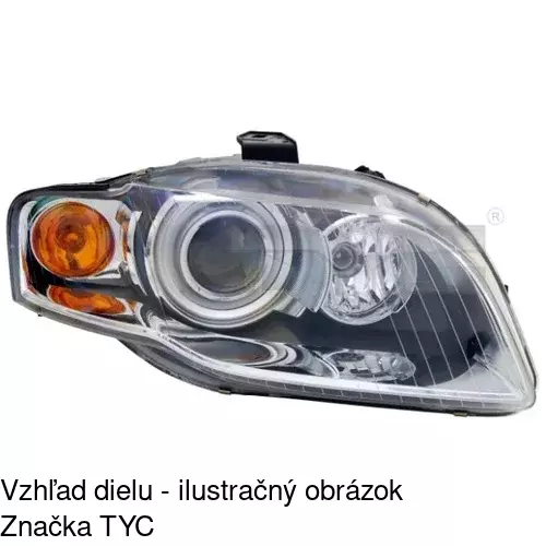 Hlavný reflektor POLCAR 1335101E