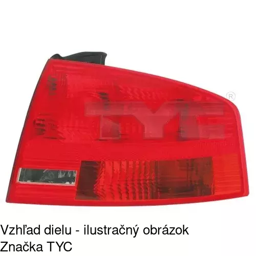 Zadné svetlo POLCAR 133587-H