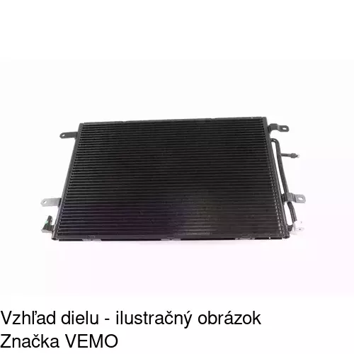 Chladiče klimatizácie 1335K8C1 /POLCAR/ - obr. 3