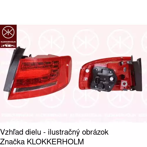 Zadné svetlo 1337889E /POLCAR/ - obr. 1