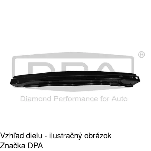 Výstuha nárazníka 133796-3 /POLCAR/ - obr. 1