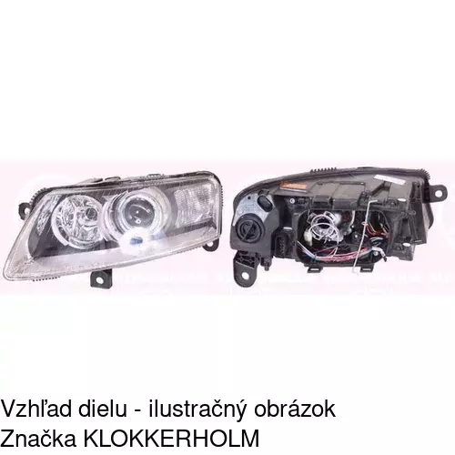 Hlavný reflektor 1338101H /POLCAR/ - obr. 2