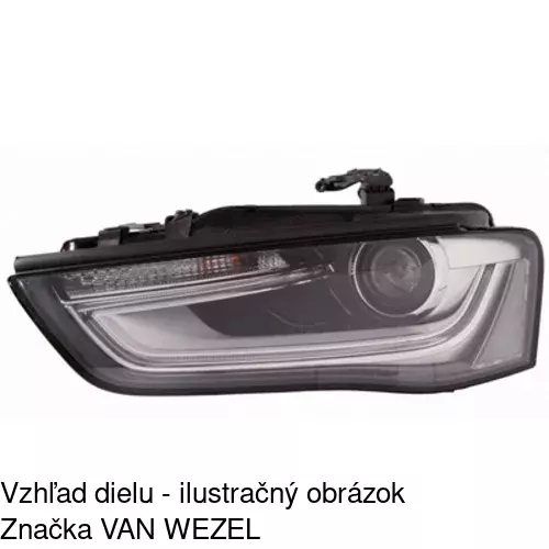 Hlavný reflektor 13D1092U /POLCAR/ - obr. 4