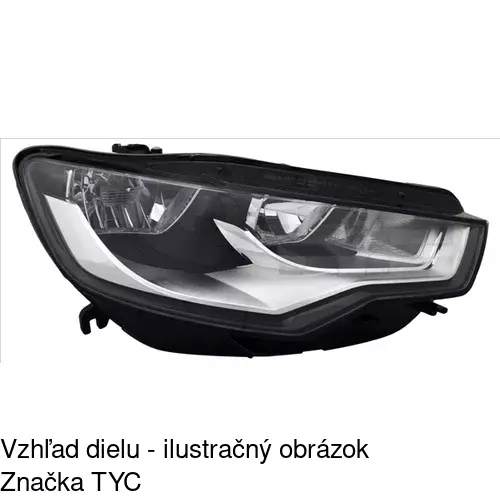 Hlavný reflektor POLCAR 13E109-E