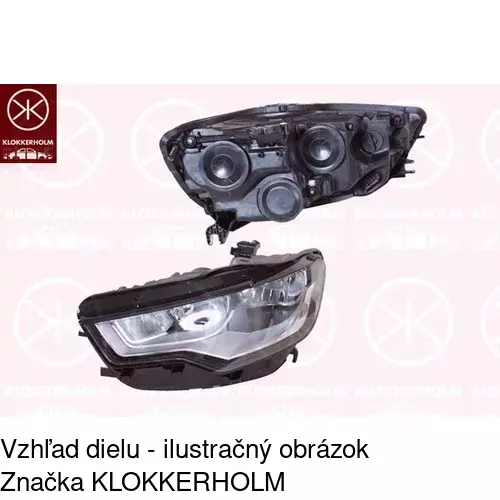 Hlavný reflektor 13E110-E /POLCAR/ - obr. 1