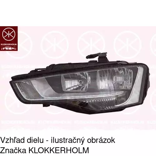 Hlavný reflektor POLCAR 13S1104U