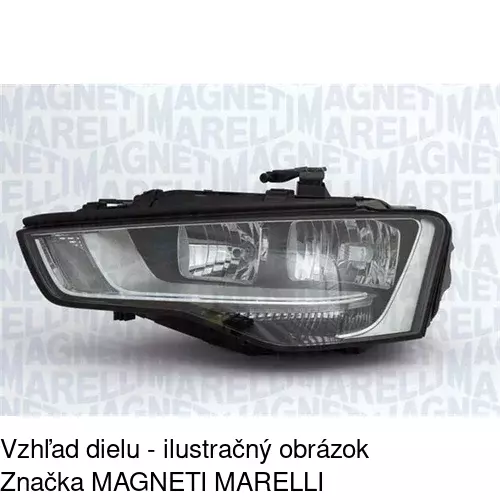 Hlavný reflektor 13S1104U /POLCAR/ - obr. 1