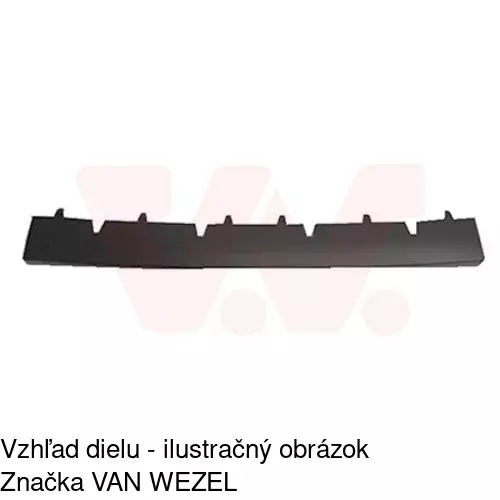 Lišta nárazníka POLCAR 13X107-5