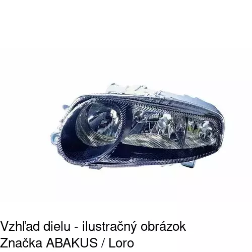 Hlavný reflektor 1408091C /POLCAR/ - obr. 4