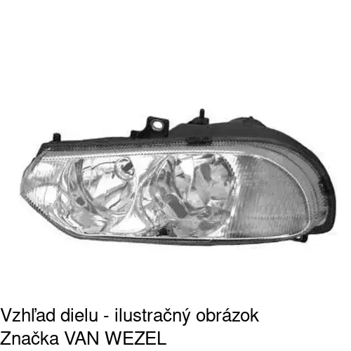 Hlavný reflektor 1408091C /POLCAR/ - obr. 5