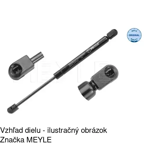 Plynová pružina 1408AB1D /POLCAR/ - obr. 2