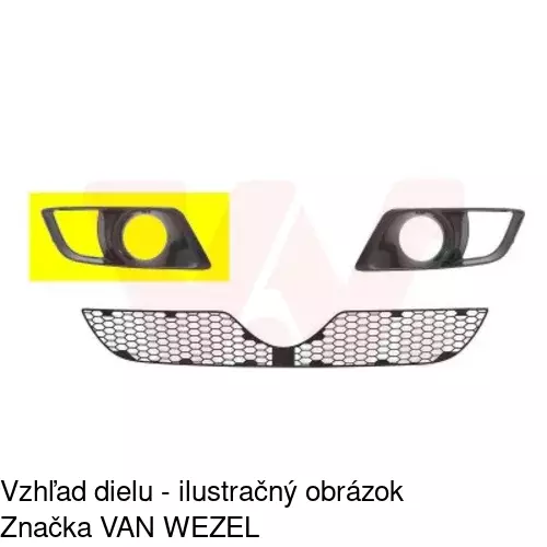 Kryt v nárazníku 140927-2 /POLCAR/ - obr. 1