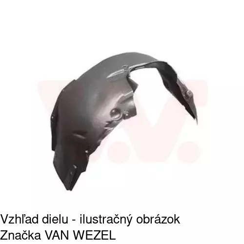 Podblatník (plast) 1411FL1T /POLCAR/ - obr. 1