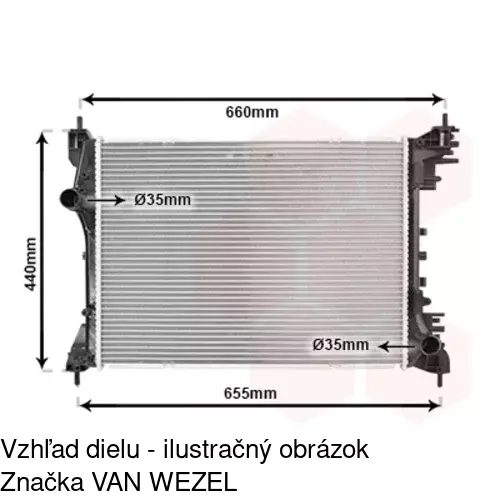 Chladiče vody 142508-1 /POLCAR/ - obr. 4
