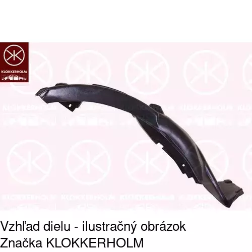 Podblatník (plast) 2001FP2T /POLCAR/