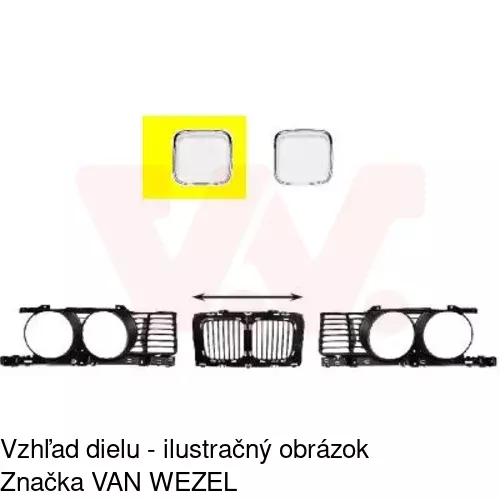 Rámik masky 201505-2 /POLCAR/ - obr. 1