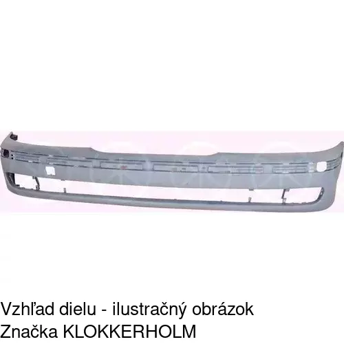 Predný nárazník 201607-J /POLCAR/