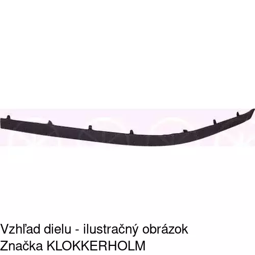 Lišta nárazníka 20160711 /POLCAR/ - obr. 1