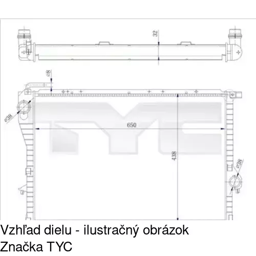 Chladiče vody 201608-8 /POLCAR/ - obr. 1