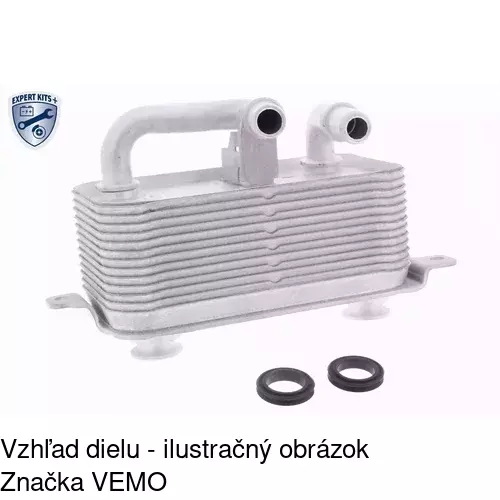 Chladiče oleja 2017L8-4 /POLCAR/ - obr. 2