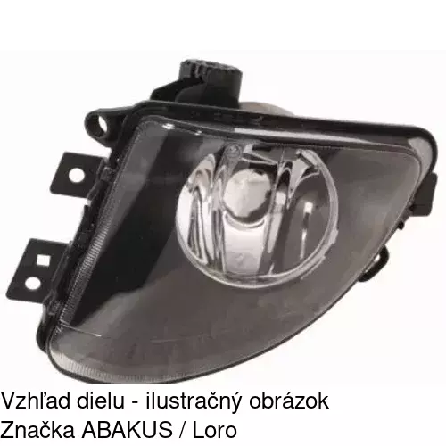 Hmlové svetlo - predné POLCAR 201830-V