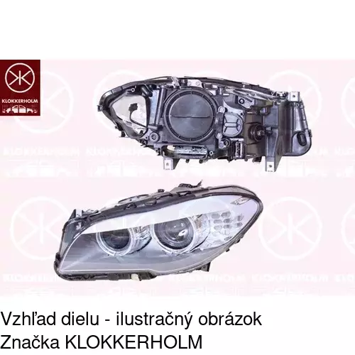 Hlavný reflektor 2019101H /POLCAR/ - obr. 2