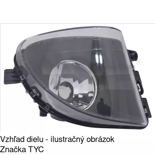 Hmlové svetlo - predné 2019291E /POLCAR/ - obr. 1