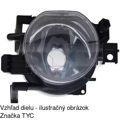 Hmlové svetlo - predné POLCAR 202430-E
