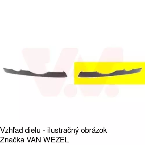 Lišta pod reflektorom POLCAR 205006-1