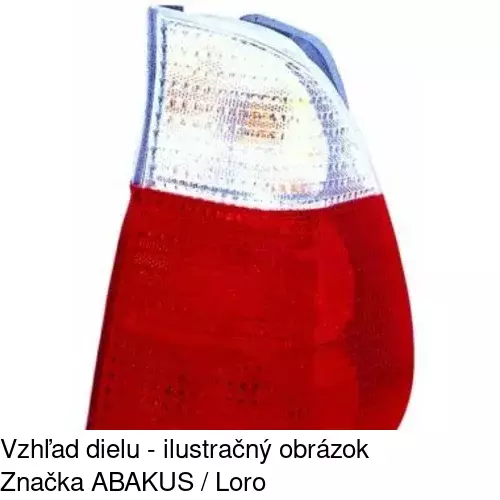 Zadné svetlo POLCAR 205087-X