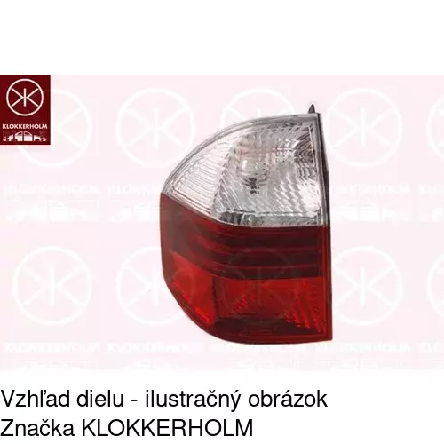 Zadné svetlo POLCAR 2055873X