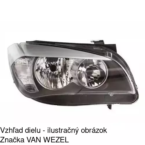 Hlavný reflektor 206010-V /POLCAR/ - obr. 5