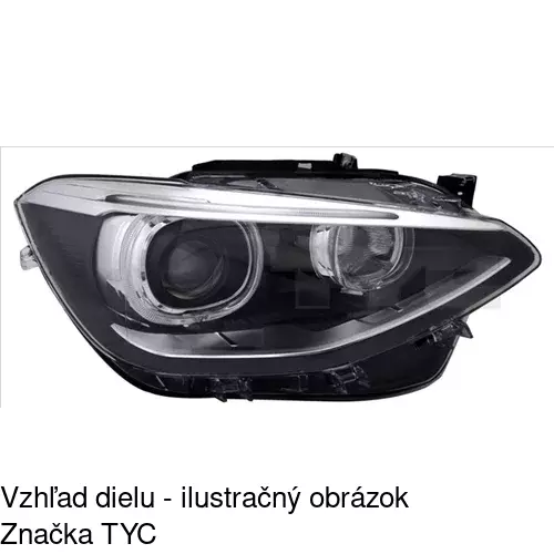 Hlavný reflektor POLCAR 20C1091H