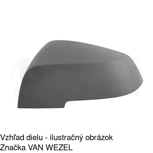 Rám vonkajšieho zrkadla 20C154PM /POLCAR/ - obr. 1