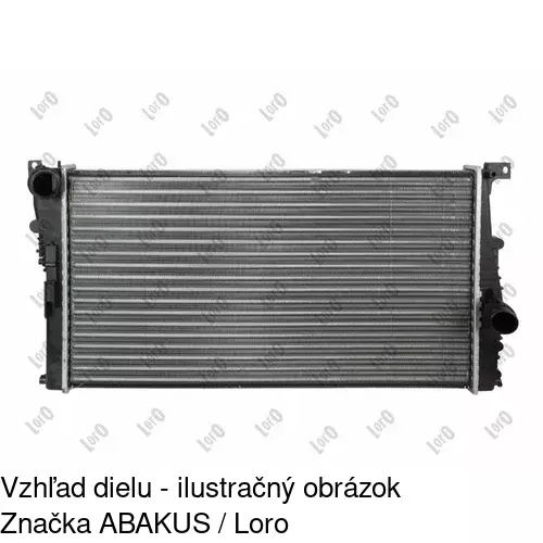 Chladiče vody 20D1082X /POLCAR/ - obr. 3