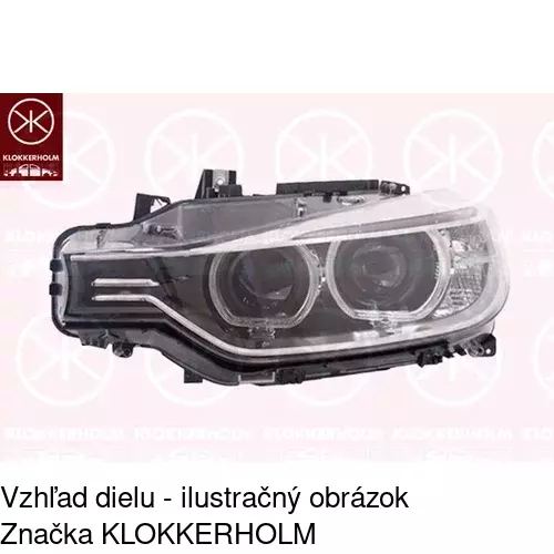 Hlavný reflektor POLCAR 20D1092Z