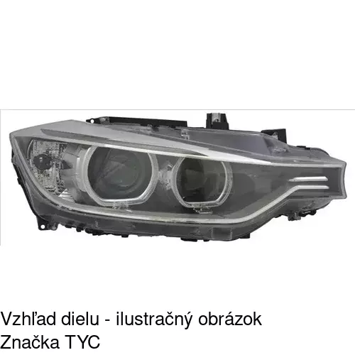 Hlavný reflektor POLCAR 20D1101Z