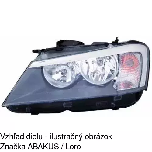 Hlavný reflektor 20X109-U /POLCAR/ - obr. 3