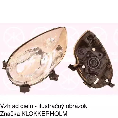 Hlavný reflektor 230110-E /POLCAR/ - obr. 4