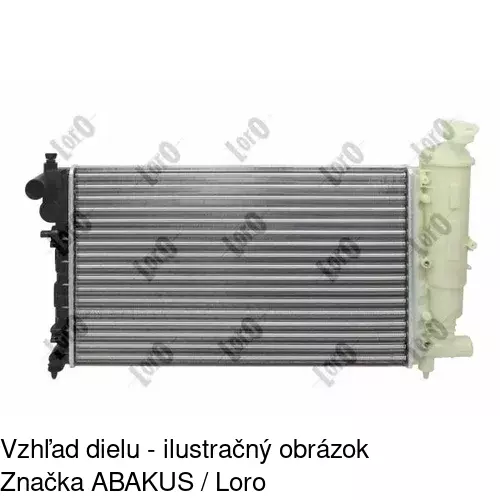 Chladiče vody 230608A2 /POLCAR/ - obr. 1