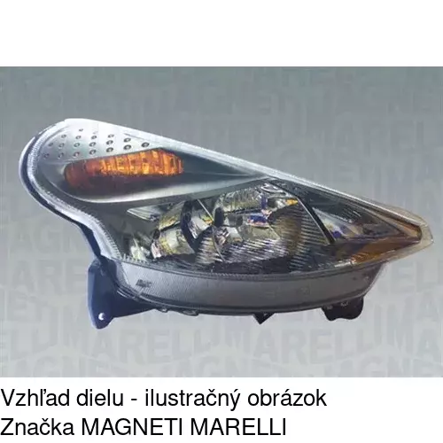 Hlavný reflektor 2315092C /POLCAR/ - obr. 1