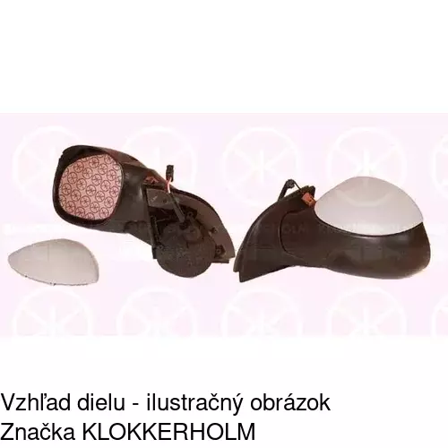 Vonkajšie zrkadlo 2315514M /POLCAR/ - obr. 5