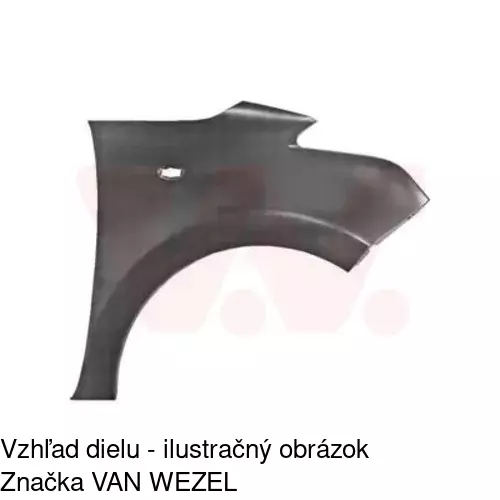 Predný blatník 231702 /POLCAR/ - obr. 1