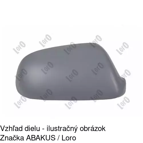 Vonkajšie zrkadlo 2326521M /POLCAR/ - obr. 5
