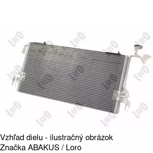 Chladiče klimatizácie 2326K8C2 /POLCAR/ - obr. 4