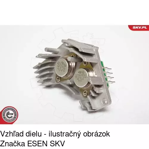 Ovládače klimatizácie 2326KST2X /POLCAR/ - obr. 3