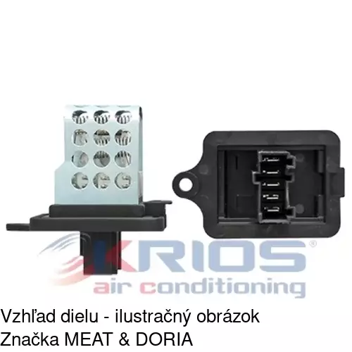 Ovládače klimatizácie POLCAR 2326KST3X