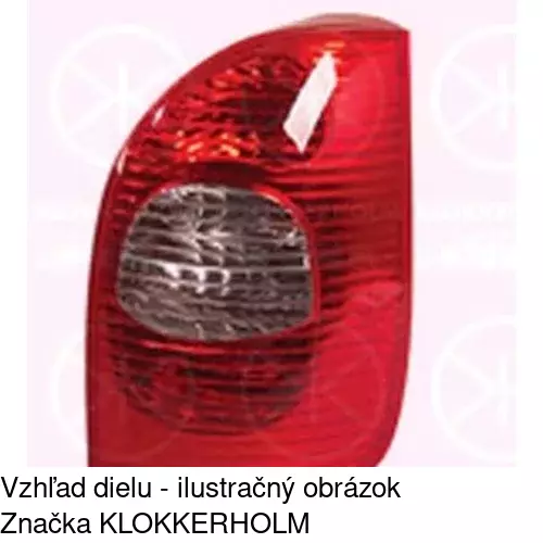 Zadné svetlo 2327871V /POLCAR/ - obr. 2