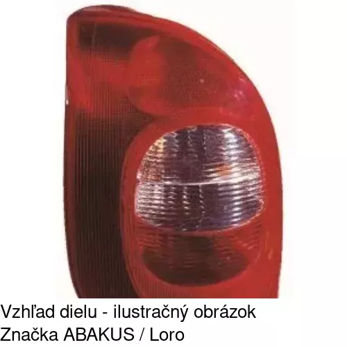 Zadné svetlo 2327880E /POLCAR/ - obr. 3