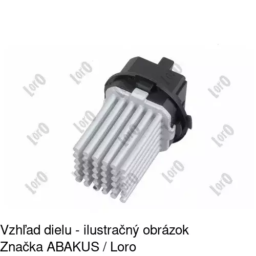 Ovládače klimatizácie 2329KST-2 /POLCAR/ - obr. 3